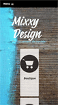 Mobile Screenshot of mixxydesign.com